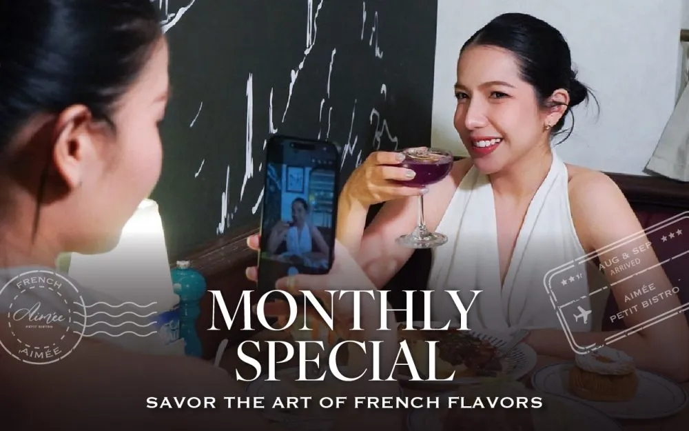 August Monthly Specials at Aimée Petit Bistro