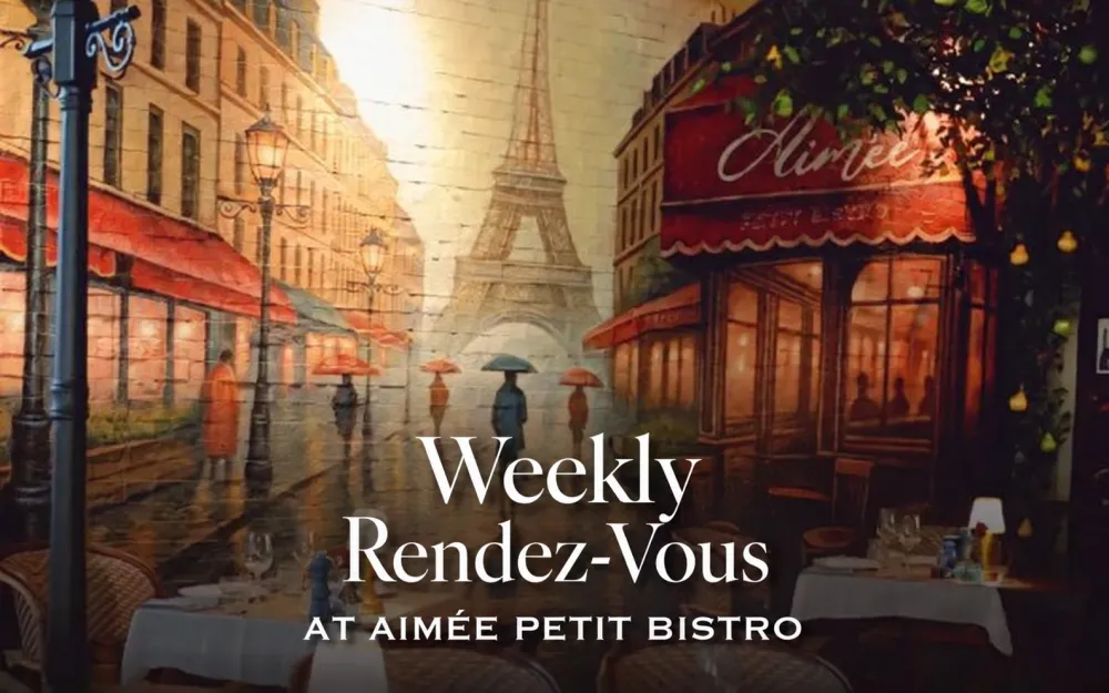 รสชาติฝรั่งเศสที่แตกต่างกันในทุกวันที่ Aimée Petit Bistro